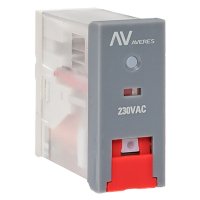 Реле промежуточное с кнопкой и мех. Индикацией RPAt 25/1 12A 230В AC AVERES EKF rpat-25-1-230AC Реле промежуточное с кнопкой и мех. Индикацией RPAt 25/1 12A 230В AC AVERES EKF rpat-25-1-230AC