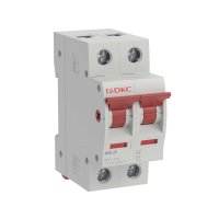 Выключатель нагрузки двухполюсный63A DKC MSD-2P63