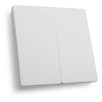 Выключатель дистанционного управления 230V 500W двухклавишный, белый, Feron FERON TM82 41129
