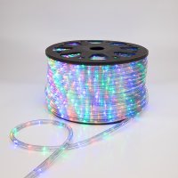 Дюралайт LED, свечение с динамикой 3W - мульти RYGB, 24 LED/м, 100 м Neon-Night 121-329-4 Дюралайт LED, свечение с динамикой 3W - мульти RYGB, 24 LED/м, 100 м Neon-Night 121-329-4