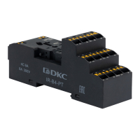 Колодка с клеммами push-in для реле на 4 группы: IR-24DC/220DC/230AC-4CO DKC IR-B4-PT Колодка с клеммами push-in для реле на 4 группы: IR-24DC/220DC/230AC-4CO DKC IR-B4-PT