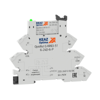 Релейный модуль OptiRel G RM38-61-220-240U-6-P-CO КЭАЗ 280996 Релейный модуль OptiRel G RM38-61-220-240U-6-P-CO КЭАЗ 280996
