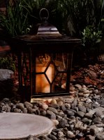 Светодиодный садовый светильник USL-S-180/PT220 на солнечной батарее Bronze lantern Special Uniel 10227