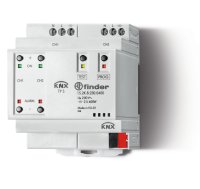 Диммер электронный KNX, 400Вт, 2 канала, питание 230В АC FINDER 15.2K.8.230.0400 152K82300400