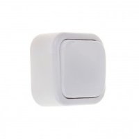 Валентина Выключатель открытой установки          одноклавишный  А16-038 Кунцево-Электро 7630