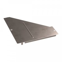 Крышка переходника правого Стандарт INOX (AISI 409) 500х150 Промрукав PR16.5912