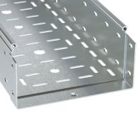 Лоток перфорированный 400х100 L=3000мм толщина 1.2мм цинк-ламельный DKC 3534512ZL