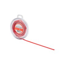 Трубка термоусаживаемая 3,0 1,5 мм красная, ролик 2,44 м, REXANT 29-0004