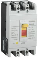 Выключатель автоматический ВА66-31 3Р 63А 18кА GENERICA IEK SAV10-3-0063-G