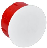Коробка КМ41007 распаячная для твердых стен d80x40 с крышкой IEK UKT11-080-040-000 Коробка КМ41007 распаячная для твердых стен d80x40 с крышкой IEK UKT11-080-040-000