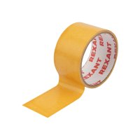 Двухсторонний скотч, полипропиленовая основа, 48 мм, ролик 5 м REXANT 09-6248