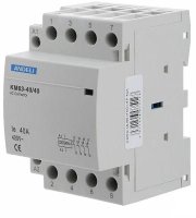 Контактор модульный КМ63-40/40 4P 40A 4No ANDELI ADL08-247 Контактор модульный КМ63-40/40 4P 40A 4No ANDELI ADL08-247