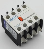 Приставка доп.контакты 2но+2нз к контактору CJX2 F4-22 ANDELI ADL08-161
