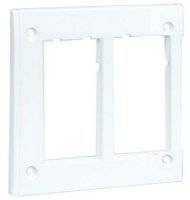 Connect Рамка на 2 S-модуля к монт.коробке SBM250, Сима Про, белый Simon SBM202-9