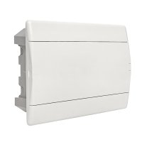 Щит распределительный ЩРВ-П-12 SlimBox белая дверца IP41 PROxima EKF sb-v-12w Щит распределительный ЩРВ-П-12 SlimBox белая дверца IP41 PROxima EKF sb-v-12w