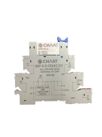 Релейный модуль 220-240V AC/DC винт.зажим Силат 925106
