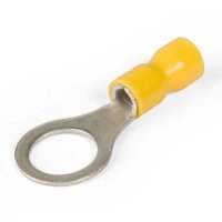 Наконечник кабельный кольцевой изолированный НКИ 6.0-6 серия EasyFix КВТ 90897