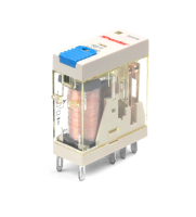 Реле RFT1CO730LT, 1CO, 12A(250VAC-30VDC), 230VAC, мех. индикация, тест-кнопка с блокировкой, LED RUCELF RFT1CO024LT