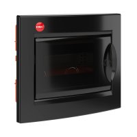 Щит распределительный встраиваемый 8 модулей IP41 черный DKC 82508