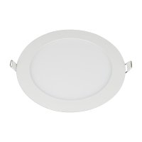 Светильник светодиодный встраиваемый. (4000К). Корпус белый . UЛм-Q236 12W/4000K WHITE Uniel UL-00004662