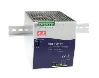 Блок питания AC-DC, 960Вт, ККМ, 3-х фазный, вход 340-550В AC, 47-63,480-780В DC, выход 48В,20A, рег. вых 48-55В, в кожухе на DIN-рейку Mean Well TDR-960-48 Т02129692 Блок питания AC-DC, 960Вт, ККМ, 3-х фазный, вход 340-550В AC, 47-63,480-780В DC, выход 48В,20A, рег. вых 48-55В, в кожухе на DIN-рейку Mean Well TDR-960-48 Т02129692