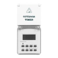 Розетка с таймером (недельная) электронная IP44 16А 3500W FERON ТМ23 23206
