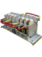 Контактор вакуумный КВТ(Р)-1,14-2,5/160-3 У3, трёхполюсный, 160А, 220В, 4з+2р, реверсивный, без реле, IP00. Электротехник ET006570
