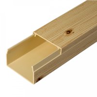 Кабель-канал сосна 2-й замок в п/э 40х25 мм (24 м/уп) Промрукав PR03.0185