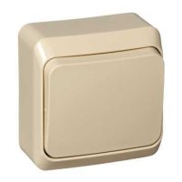 ЭТЮД Выключатель кнопочный наружный бежевый Systeme Electric KA10-001K ЭТЮД Выключатель кнопочный наружный бежевый Systeme Electric KA10-001K