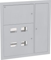 Щит этажный четырехквартирный ЩЭ.4 IP31 металлический УХЛ3 IEK MKM42-04-31