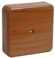 Коробка распределительная КМ41222-05 100х100х44 дуб IP20 IEK UKO10-100-100-044-K24 Коробка распределительная КМ41222-05 100х100х44 дуб IP20 IEK UKO10-100-100-044-K24