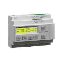 Контроллер для управления 2 потребителями в независимой системе, питание 220В, КТР-121.220.03.20