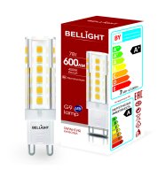 Лампа светодиодная LED 7Вт 4000K 600Лм G9 Bellight BELLIGHT 88297903