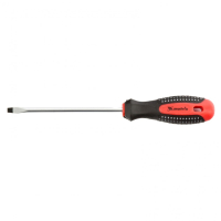 Отвертка Fusion, SL4,0х100 мм, CrV, 3к рукоятка  anti slip Matrix 11412