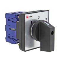 Переключатель кулачковый ПК-1-23 10А 3P 1-0-2 EKF pk-1-23-10