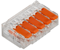 Строительно-монтажная клемма СМК 221-615 IEK UKZ40-615-050