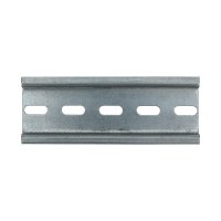 DIN-рейка 25см перфорированная оцинкованная , REXANT 12-8025