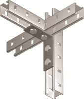 Угол крепежный двойной DKC BMC1021HDZ