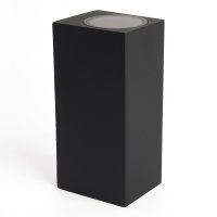 Светильник ДБУ вверх/вниз 2хGU10 без ламп IP65 черный FERON DH051 48330 Светильник ДБУ вверх/вниз 2хGU10 без ламп IP65 черный FERON DH051 48330