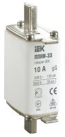Плавкая вставка предохранителя ППНИ-33, габарит 00С, 10А IEK DPP11-010