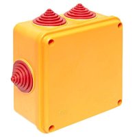 Коробка огнестойкая E90 100х100х50мм, с клеммником 4 полюса 1,5-2,5 мм2 IP55 EKF plc-kmrf-100-4-02 Коробка огнестойкая E90 100х100х50мм, с клеммником 4 полюса 1,5-2,5 мм2 IP55 EKF plc-kmrf-100-4-02