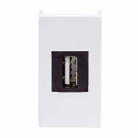 VIVA Розетка 1 модуль белая USB 2.0 DKC 42018 VIVA Розетка 1 модуль белая USB 2.0 DKC 42018