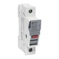 Предохранитель-разъединитель DF 10х38 1Р (тип ПВЦ) EKF df101-e
