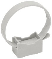 Держатель хомутный со стяжкой серый CFF2 32-63мм IEK CTA10MP-CFF263-K41-100