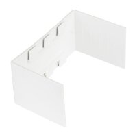 Соединитель (40х25) (4 шт) Plast PROxima белый EKF conw-40-25x4