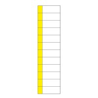 Наклейка маркировочная таблица 12 модулей (50х216 мм), REXANT 55-0010