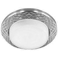 Светильник ДВО-15w GX53 без лампы хром FERON DL388 29716