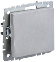 BRITE Выключатель одноклавишный перекрестный 10А ВС10-1-3-БрА алюминий IEK BR-V13-0-10-K47 BRITE Выключатель одноклавишный перекрестный 10А ВС10-1-3-БрА алюминий IEK BR-V13-0-10-K47