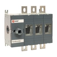 Рубильник 800A 3P без рукоятки управления TwinBlock EKF tb-s-800-3p Рубильник 800A 3P без рукоятки управления TwinBlock EKF tb-s-800-3p