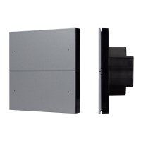 INTELLIGENT ARLIGHT Кнопочная панель SMART-DMX512-801-22-4G-4SC-DIM-IN Grey (230V, 2.4G) (IARL, IP20 Пластик, 5 лет) Arlight 039311